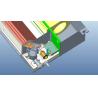 Buy cheap Energy Efficient 4 Pipe Fcu Fan Coil Unit Ceiling Suspended Type 200CFM from wholesalers