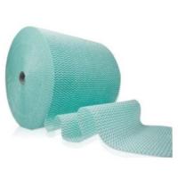 Buy cheap Green Wave Pattern Nonwoven Cleaning Cloth 45gsm Kitchen Cleaning Cloth product