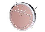 Rose Gold Color Smart Cleaning Robot , Dry Wet Robotic Vacuum Cleaner Wifi