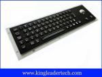 High Vandal-Proof Black Metal Keyboard Stainless Steel With 64 Keys