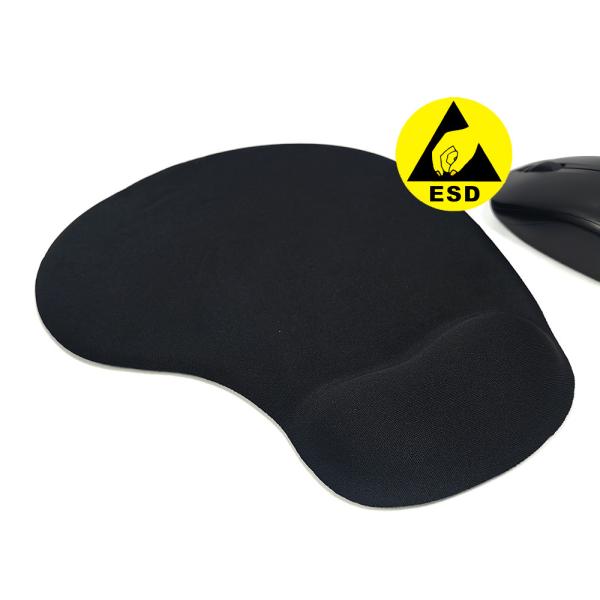Buy cheap ESD Antistatic Black Desk Soft Durable Silicone Wrist Rest Mouse Pad from wholesalers