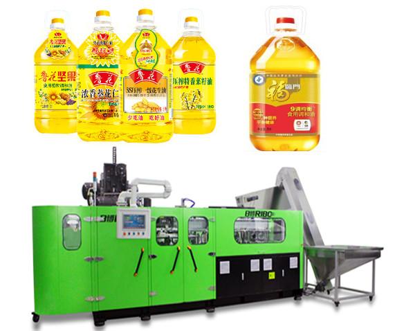 Buy cheap 5liter 2 Cavity Pet Blowing Machine 2400BPH~2000BPH Capacity from wholesalers