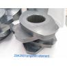 Buy cheap 30 Screw Element Pellet Machine Parts Silver Color Double Screw Design from wholesalers