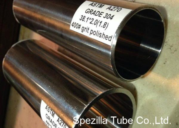 Buy cheap Custom stainless steel sanitary tubing ,Stainless Steel Sanitary Pipe 38.1 X 2.0MM from wholesalers