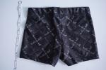 Skin Tight Black Girls Short Leggings , Good Stretch Short Leggings For Toddlers