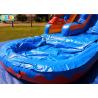 Buy cheap Tropic Plant Tree Blow Up Water Slide 0.55mm PVC Material Custom Logo from wholesalers