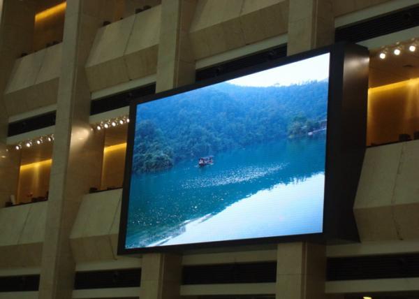 Buy cheap Waterproof P8mm Outdoor LED Video Display Electronic Advertising Displays 7000cd/ sqm from wholesalers