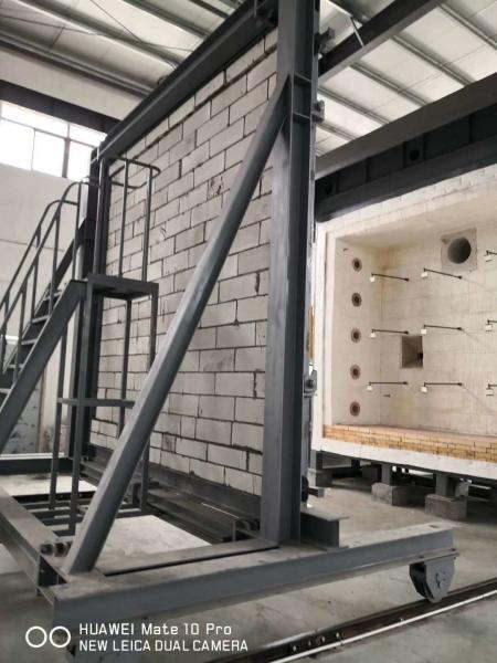 Buy cheap UL 10C BS EN 1634 Vertical Gas Fire Furnace 3.0*3.0*1.2m from wholesalers