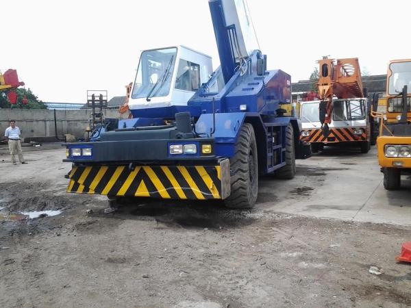 Buy cheap 25T TR250M TADANO Rough terrain crane X-outrigger Kirghizia Thailand Sri Lanka 2 from wholesalers