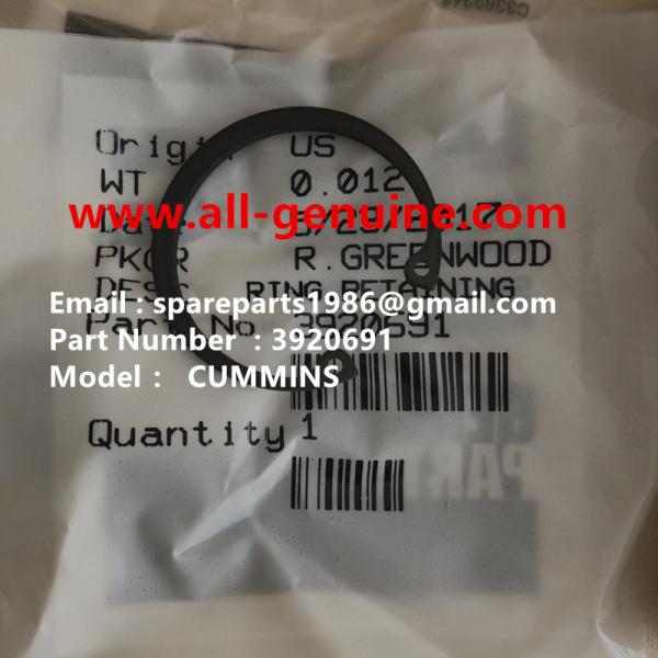 3920691 RING CUMMINS ENGINE TEREX NHL DUMP TRUCK TR35 TR50 TR60 TR100 3305B