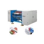1370*1550*900mm Semi Automatic Film Rewinding Disposable Food Packaging Aluminum