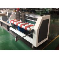 Buy cheap Corrugated Paperboard Slot Scorer Press Line Machine / Carton Box Packing product