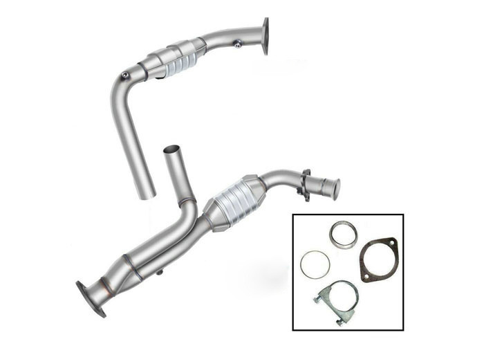 Suburban 1500 Silverado Chevrolet Avalanche Front Catalytic Converter 4.3L 4.8L 5.3L