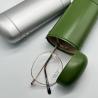 Buy cheap EVA Light Green Aluminum Sunglasses Storage Case Resist Compression Eyeglass from wholesalers
