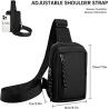 Buy cheap Men Women Small Waterproof Crossbody Bag Casual Phone Chest Bag for Travelling Hiking from wholesalers