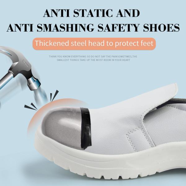 Buy cheap Dustproof Waterproof Steel Toe Cap ESD Shoes Anti Static For Cleanroom Work Safety from wholesalers