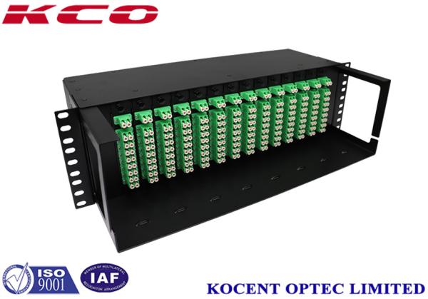 Buy cheap Mini Tube Type 3U Fiber Optic Splitter Patch Panel Rack Mountable Chassis Standard 19'' from wholesalers