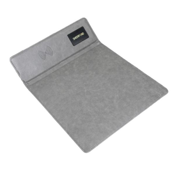 Buy cheap Customised Logo Wireless Charging Leather Mouse Pad Smart Multifunction from wholesalers