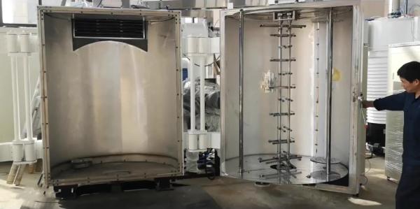Buy cheap 2 Front Open Doors Plastic Evaporation Vacuum Coating Machine from wholesalers