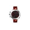 Buy cheap Genuine Leather Band Alloy Quartz Wrist Watch Multifunction 3 Hands Water Resistant from wholesalers