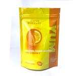 Food Grade Glossy Stand Up Zipper Plastic Bag For Vitamin Packaging Bag