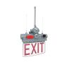 Buy cheap Double Side Wall Mounted Hanging Exit Light for food and alcohol industry from wholesalers