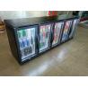 Buy cheap 230L Upright Display Bar Fridge With Glass Door Stainless Steel R600a R134a from wholesalers