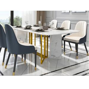 Wholesale Rectangular Marble Nordic Dining Table from china suppliers