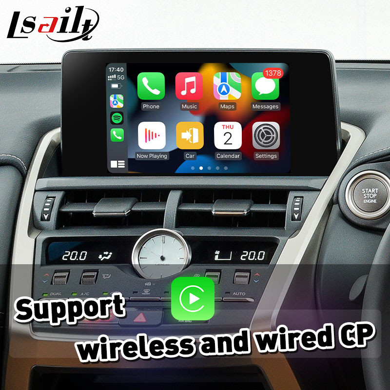 Wireless Android Auto Carplay Interface for Lexus NX300 NX 300 2017-2021 New Touchpad
