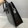 Buy cheap Authentic Crocodile Belly Skin Businessmen Briefcase Large Coded Working Purse Genuine Real Alligator Leather Male Purse from wholesalers