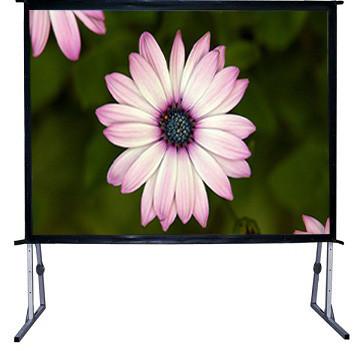 Buy cheap 100" - 300" Big collapsible projection screen with aluminum housing from wholesalers
