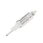 Lishi 2in1 Residential Civilian tools Lock Cylinder Opening Tool(SS342) Reader
