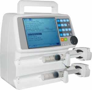 Buy cheap Portable Clinic Basic electronic infusion pump Double Channel Patient Injection Treatment from wholesalers