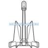 Buy cheap Molastar Stainless Steel Marine AC-14 Anchor Steel Anchor For Marine High Holding Power Anchor from wholesalers