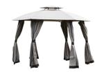 Modern Wind Resistant 3.6x3.6x2.6m Double Top Gazebo