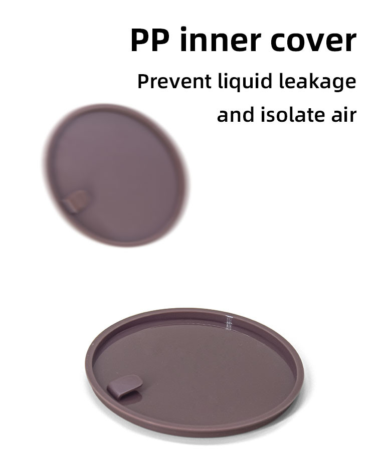 250g Transparent PP Round Od 92mm Body Lotion Container 75mm Height UKC15