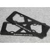 Buy cheap Super Light 100% Real Custom License Plate Frames Carbon Fiber from wholesalers