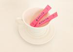 Pink Paper Wrapped Sugar Stick Condiment Packets Coffee Companion