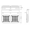 Buy cheap Nissan UD Japanese Truck Parts 32pcs Leds Commercial Truck Led Tail Lights from wholesalers
