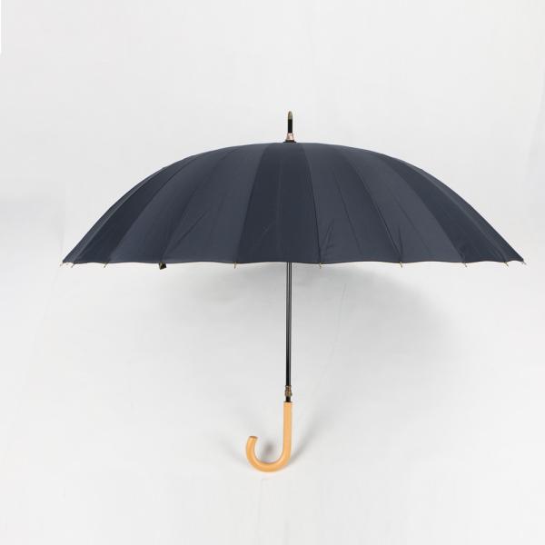 Buy cheap Black Compact Windproof Umbrella , Lady Fashion Extra Large Rain Umbrella from wholesalers