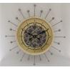 Buy cheap Metal Frame Non Ticking 56x56x6cm Decorative Wooden Clocks from wholesalers
