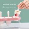Buy cheap Food Grade Homeuse DIY Ice Cream Popsicle Molds Silicone Ice Cream Mould from wholesalers