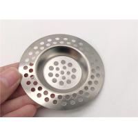 Buy cheap Multihole Stainless Steel Sink Strainer High Grade Anti - Clogging product