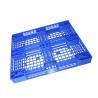 Buy cheap Corrosion Resistant Grid Surface HDPE Plastic Pallets Blue 1200*1000mm from wholesalers