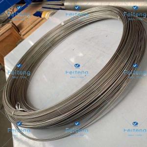 China ISO9001 Gr2 3.0*L Titanium Coil Wire 4.54g/Cm3 Density on sale