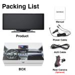 1920*1080P Rear View Mirror 10.26inch Car Dash Cam With Night Vision