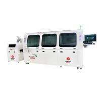 Buy cheap External Spray Suneast Wave Soldering Machine 8KW Lead Free Wave Soldering product