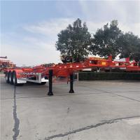 Buy cheap Heavy Duty Multifunction Semi Trailer 40FT 12m Tri Axle Chassis product
