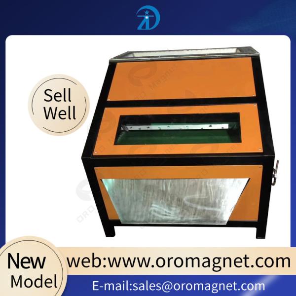 Professional Production Belt Rolls Type Magnetic Separator Machine for 0.1*0.1
