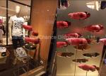 Store Decorative Window Display Decorations Red Resin Fish Statue Good Looking
